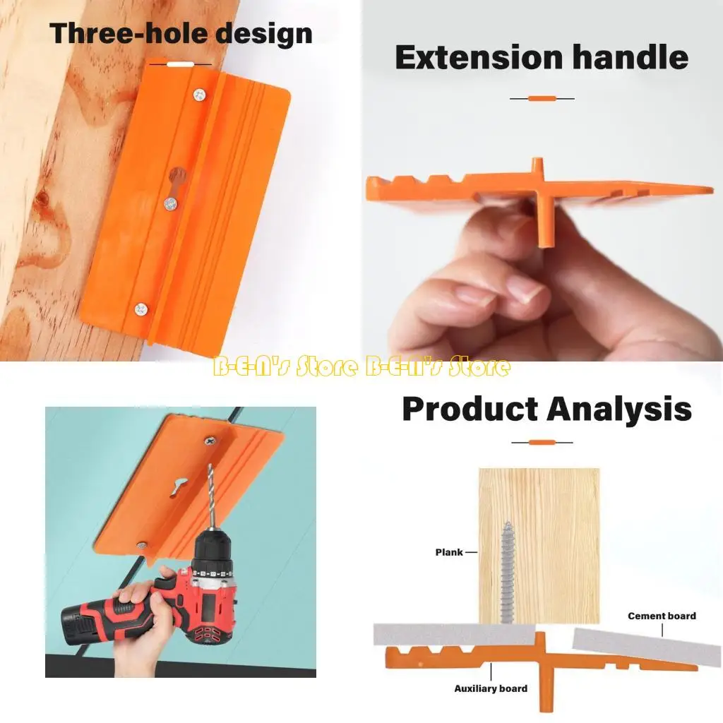 

Y1AD Помощник по установке регулируемого потолка Стабильное устройство позиционирования для инструмента для монтажа гипсокартона