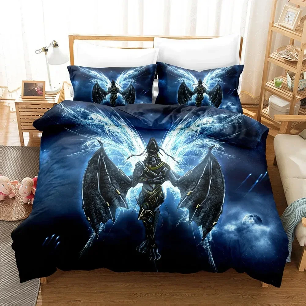 

Angel Bedding Set Single Twin Full Queen King Size Fallen angel Bed Set Aldult Kid Bedroom Duvetcover Sets 3D Print 001