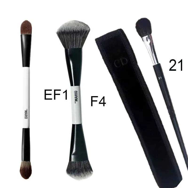 2 in 1 Highlight Blush Makeup F4 Brush 21 Ambient Soft Glow Blush Brush Soft Fiber Hair Fashion Face Brush