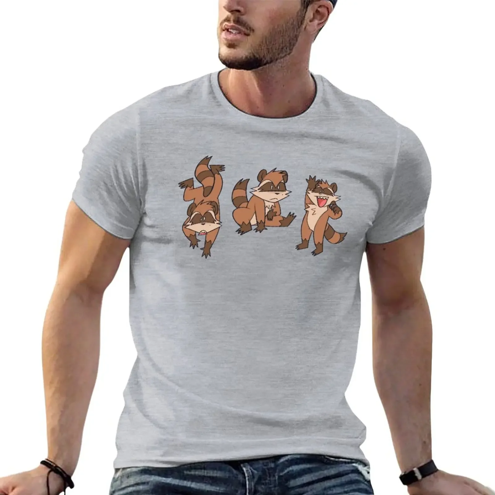 

Racooooon T-Shirt graphics blanks cute clothes tshirts for men