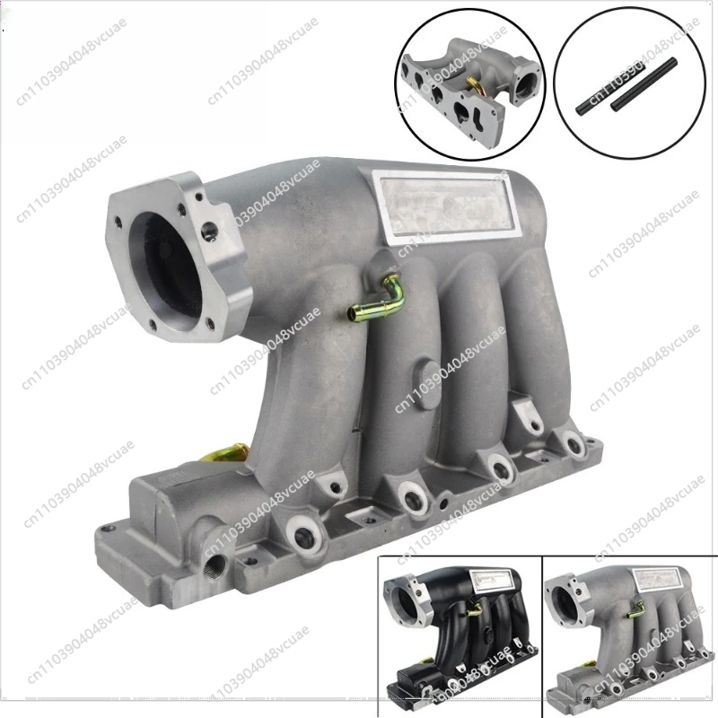 For Skunk2 New Intake Manifold Black Silver Two Suitable for Honda Civic K24A2 K20Z3