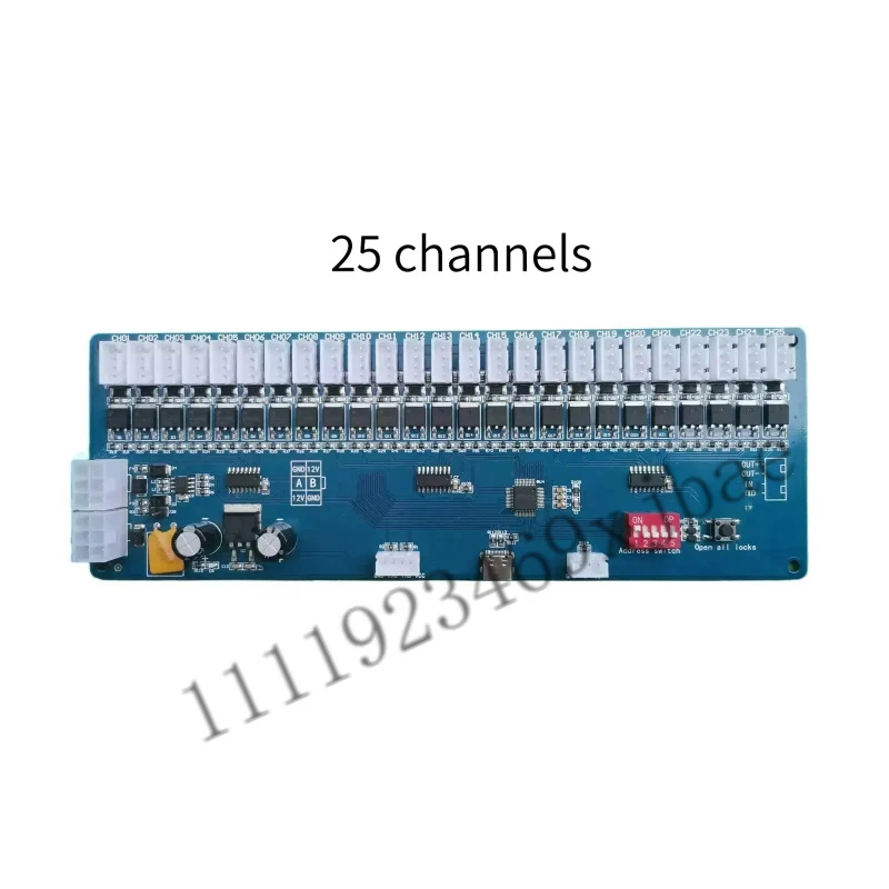 485 Lock Control Board/storage Cabinet Motherboard/grid Cabinet Vending Machine Motherboard/supports MODBUS
