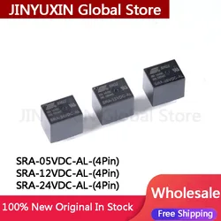 5pcs SRA-05VDC-AL 4Pin SRA-12VDC-AL 4Pin SRA-24VDC-AL 4Pin SRA-05VDC SRA-12VDC SRA-24VDC