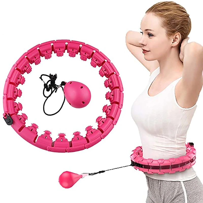24, verstellbare Sportreifen, Bauch, dünne Taille, Übung, abnehmbare Massagereifen, Fitnessgeräte, Fitnessstudio, Heimtraining, Gewichtsverlust