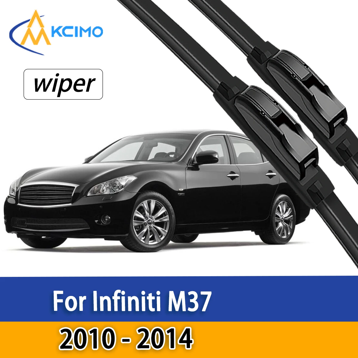 

Soft Rubber Windshield Wiper For Infiniti M37 2010 - 2014 Hybrid High Performance Car Wipers