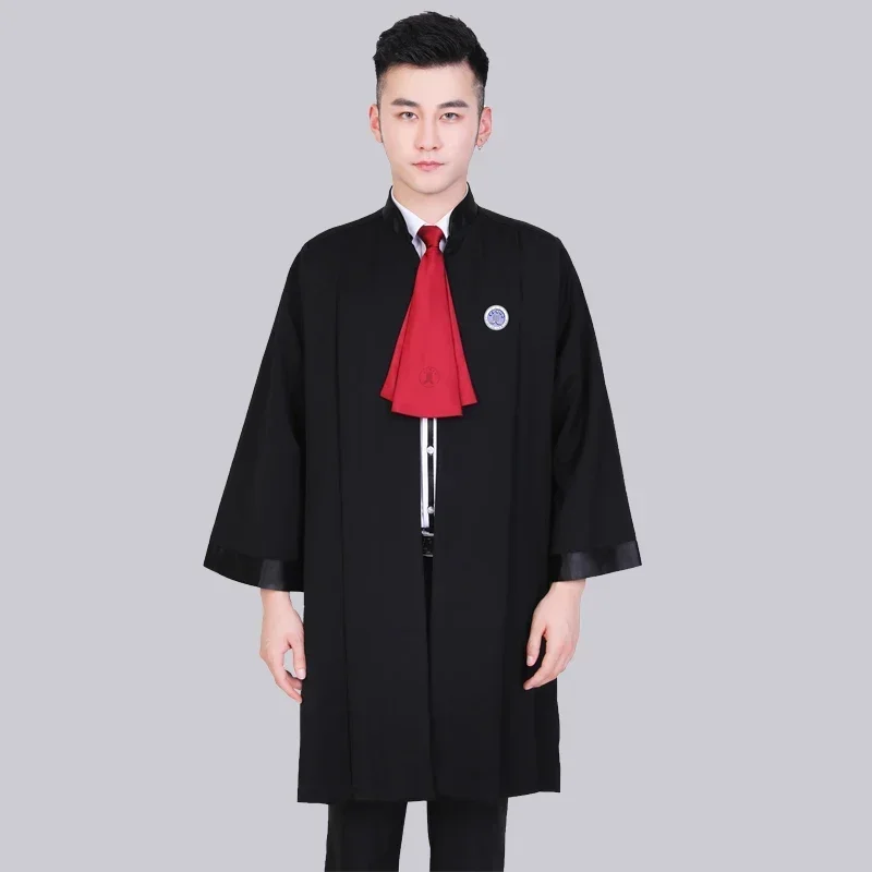Lawyer robe men's and women's new clothing unified standard professional two-piece set image 3