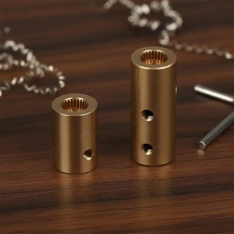 Aluminum 5MM 6MM 25T Servo Shaft Coupler Adapter Extension Connector for RC Vehicle Robot Hobby Upgrade Reliable Fit