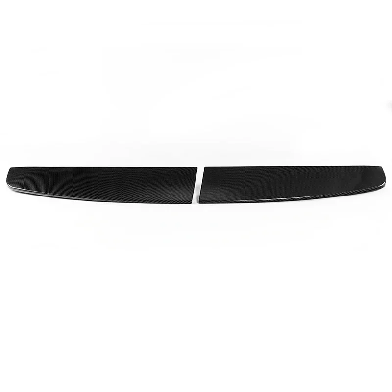 Voor Ford Transit Custom Mk8 2012-2022 Dubbele Deur Auto Achtervleugel Abs Spoiler Glanzend Zwart Of Carbon Fiber look Body Kit