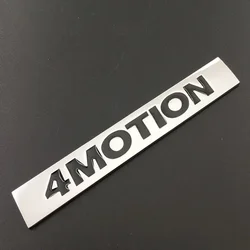 3D Metal 4 MOTION Logo 4motion Emblem Car Trunk Badge Decal For Volkswagen GOLF Polo Tiguan Jetta 4 Motion Sticker Accessories