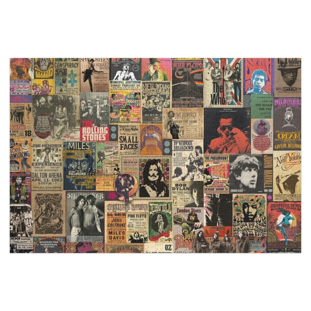 

Rock n' roll stories Jigsaw Puzzle Toddler Toys Personalized For Kids Puzzle
