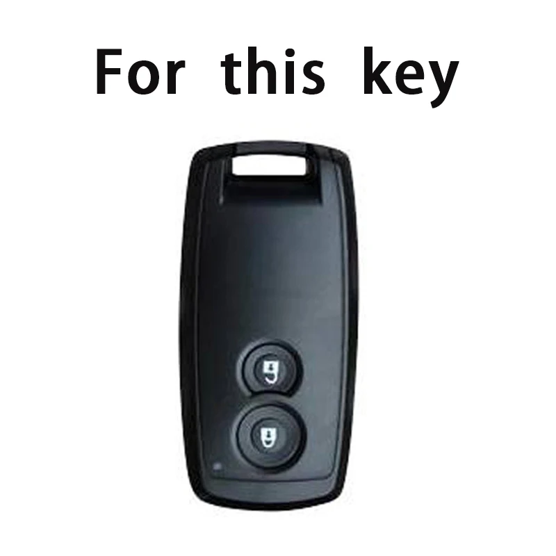 2 Button TPU Car Remote Key Fob Shell Cover Case for Suzuki Swift Grand Vitara SX4 Scorss XL-7 Skin Holder Keychain Protector
