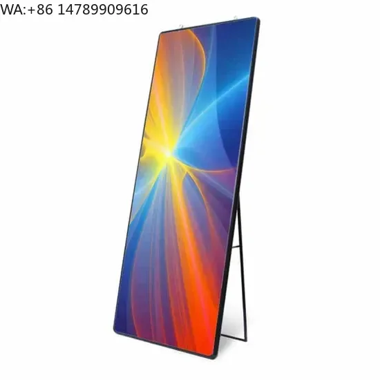 Niestandardowy Wodoodporny Wyświetlacz LED P2.5 o Wysokiej Stabilności, Wewnętrzny Ekran Reklamowy do Plakatów.