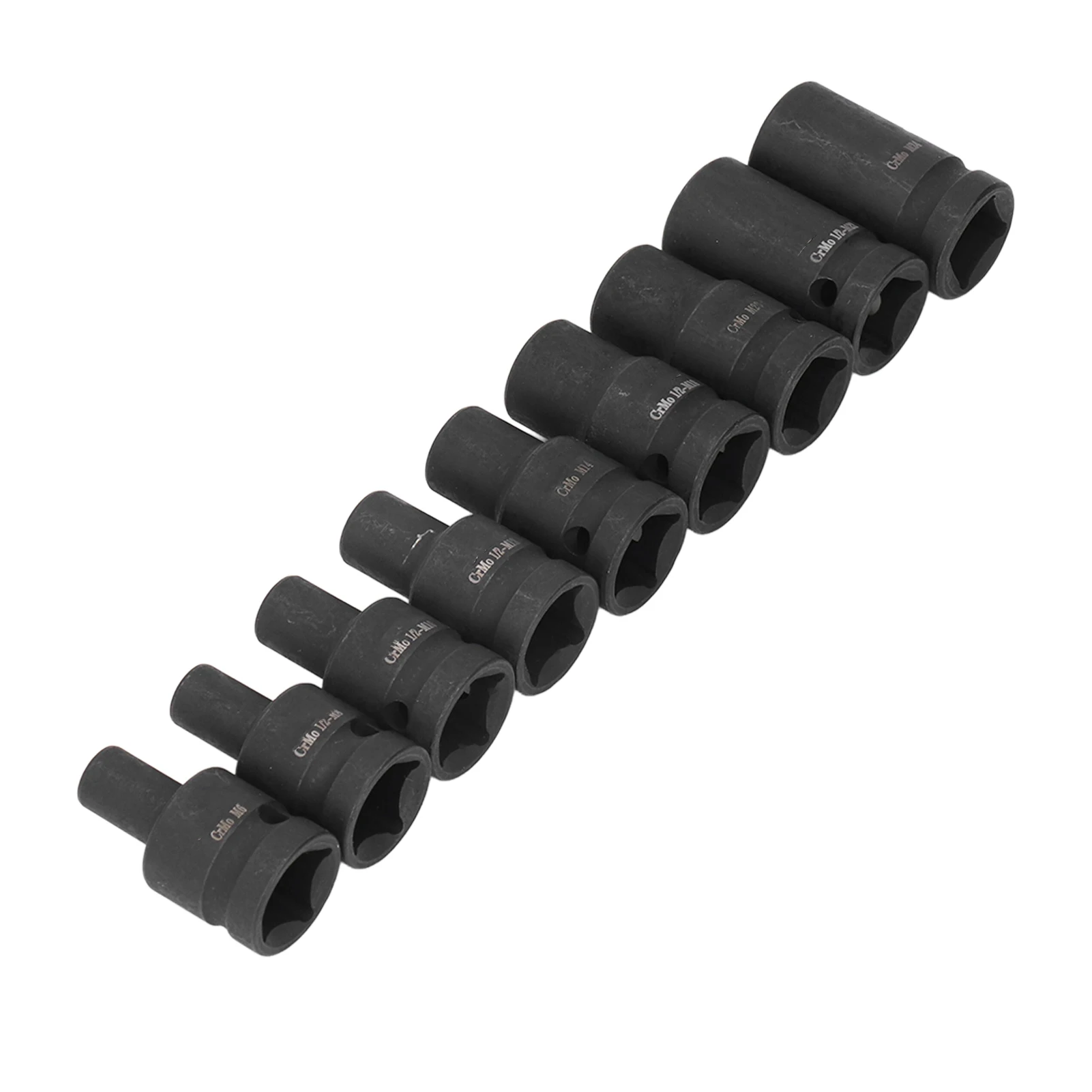 Tap Sockets Cr Molybdenum Steel 1/2 Inch Drive  Socket Set for Electric Pneumatic Hand Wrench 1/2 Inch Tap Socket