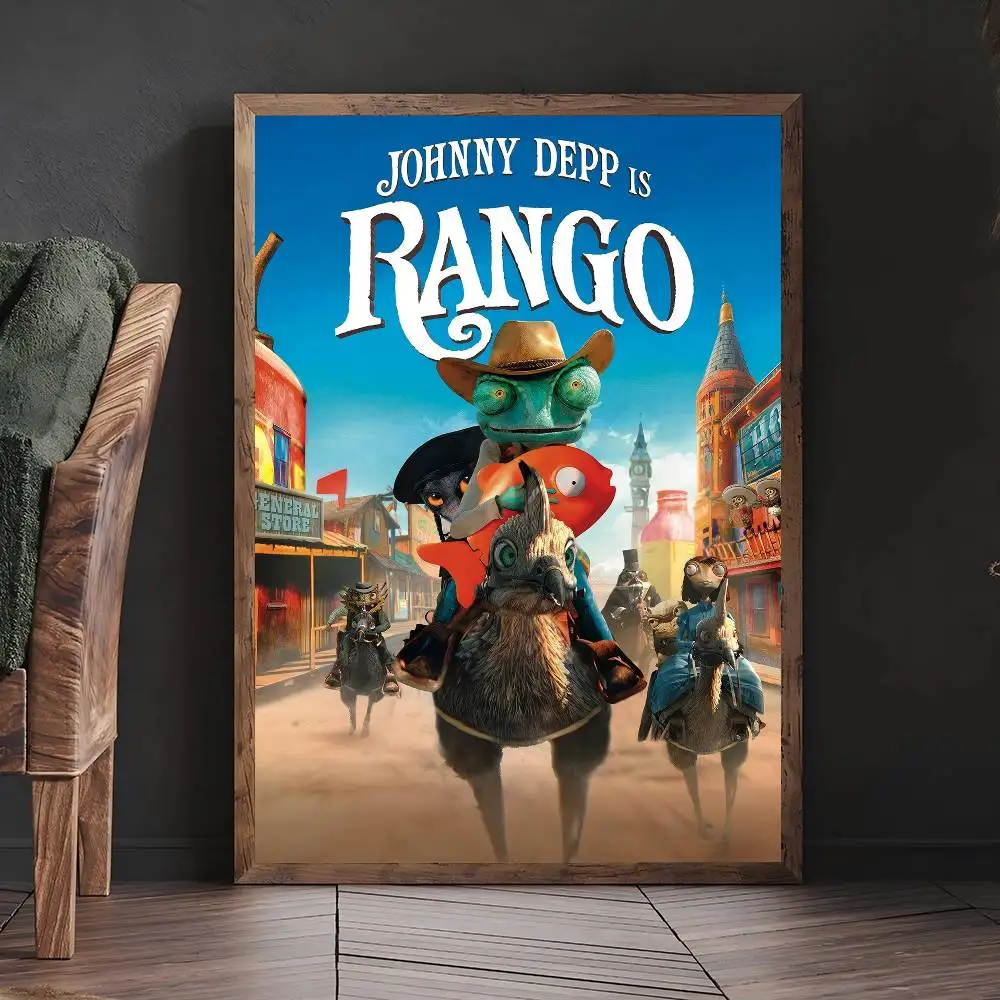 1 قطعة فيلم رانجو ورق أبيض ملصق مقاوم للماء ورقة ملصق مقهى بار الجمالية الفن طلاء جدران