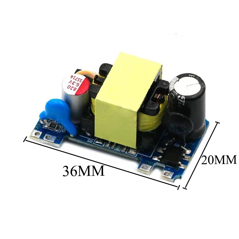 Stlxy AC‑DC 5V2A Switching Power Supply Bare Board 220V To 5V Low‑Power Instrument Charger Power Module