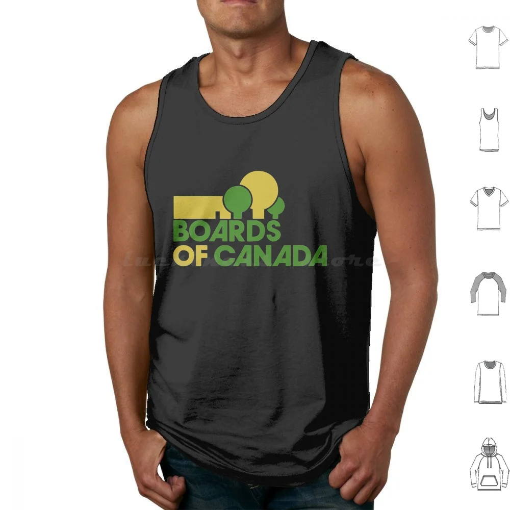 Boards Of Canada Classic Tank Tops Print Cotton Aphex Twin Music Electronic Techno Electronic Music Idm Rave Industrial