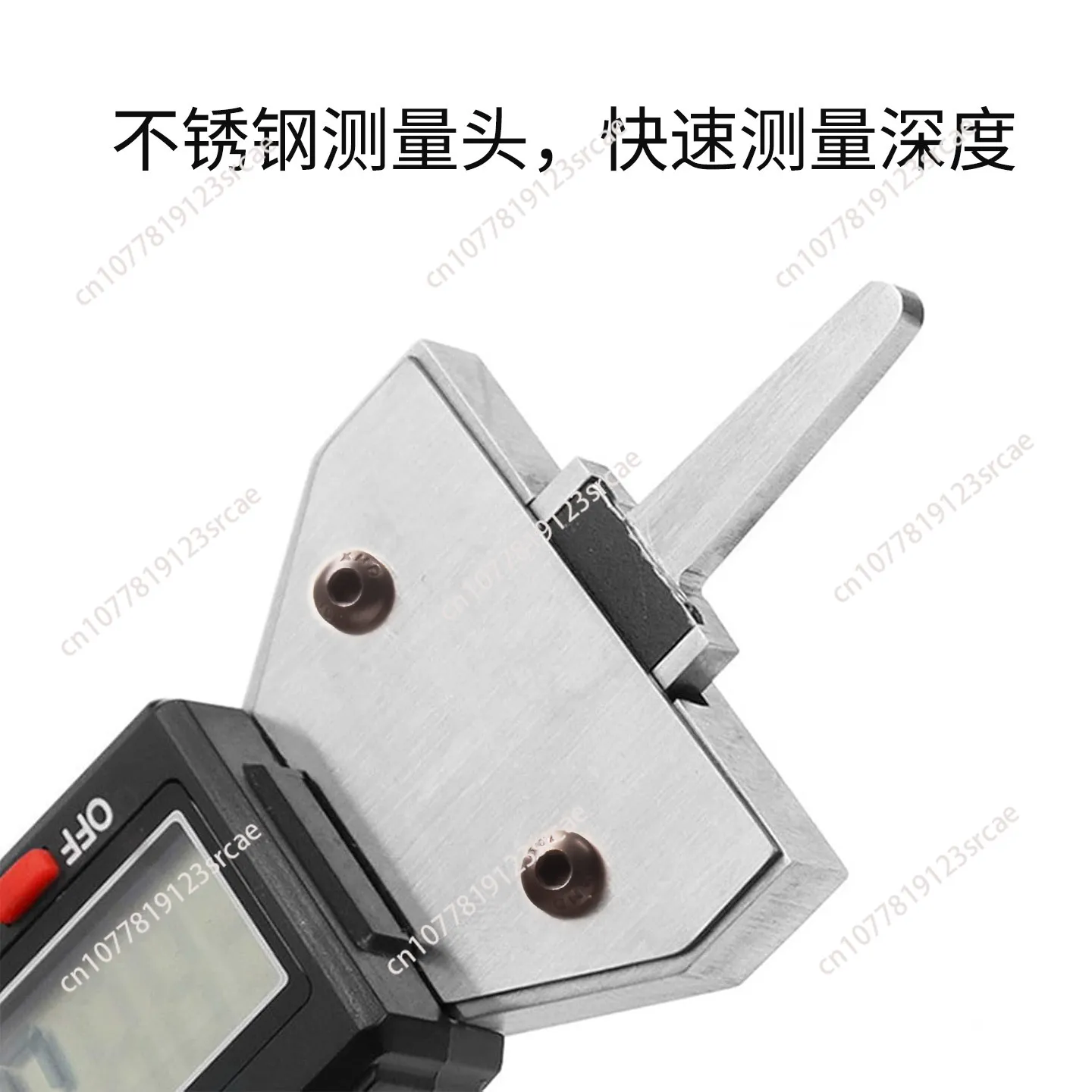 Car caliper, truck tire digital display depth gauge, tire thread depth tester, electronic pattern depth gauge