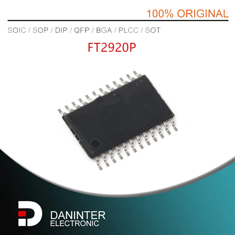 5PCS/LOT  New   FT2920P  FT2920  TSSOP24   HIP4081AIBZ HIP4081 HIP4081AIB SOP20