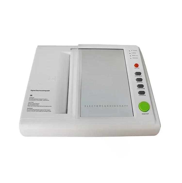 Sy-H008 Portable Medical Products 10.2'' Color Touch-Screen Electrocardiograph ECG Machine