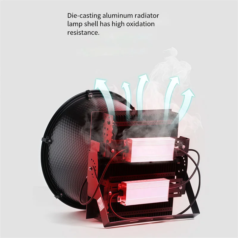 Construction Site Lighting Working At Height High Power Floodlight 2000W3000W4000W Spotlight Searchlight Crane Pendant Light LED