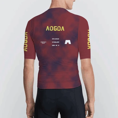 Imagen 2 del producto Aogda Pro Team Aero ciclismo Jersey alta calidad rendimiento bicicleta ciclismo camisas transpirable secado rápido MTB bicicleta de carretera Jersey