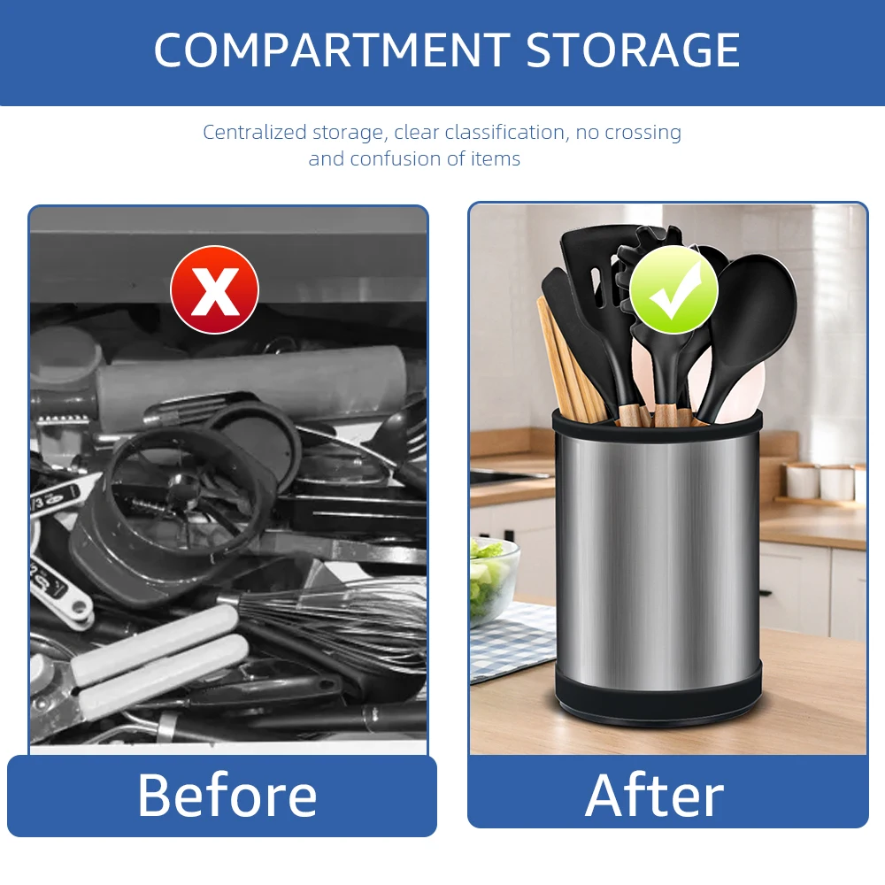 Thumbnail 4 - #78 Kitchen Utensil Holders Comparison Guide