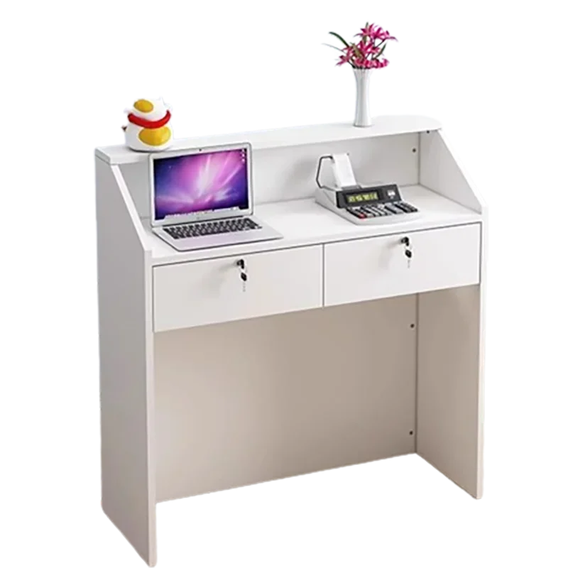 Design Stylish Reception Desks Nordic Display Luxury Office Reception Desks Small Supermarket Mostrador Negocio Bar Furniture