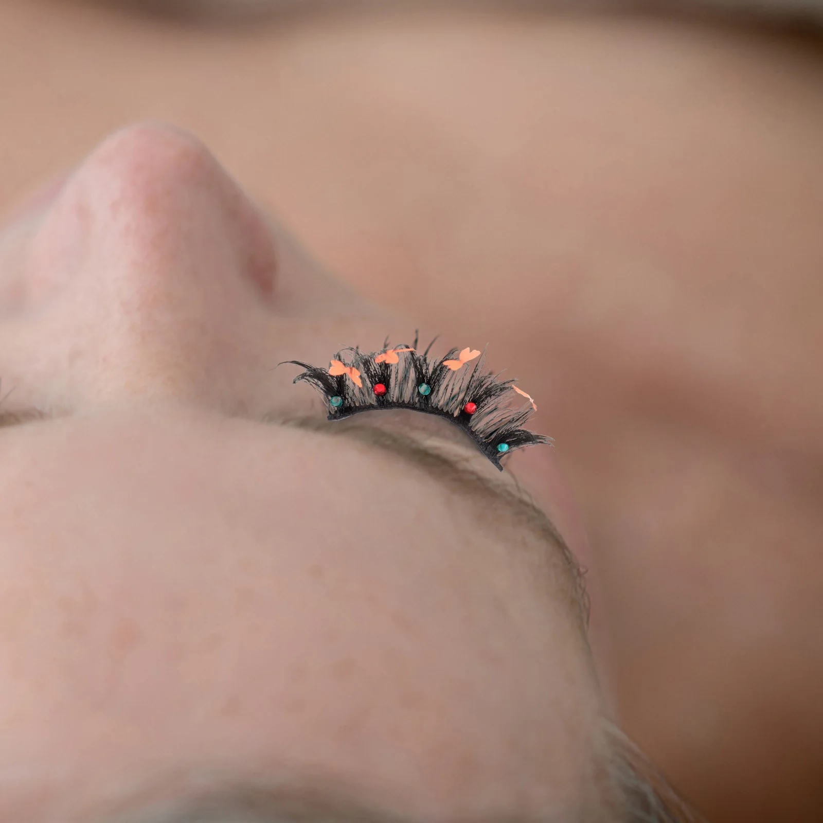 

3 Pairs Fake Eyelashes Extensions Lightweight Individual False Lashes For Women Wispy Natural Makeup Accessories Party