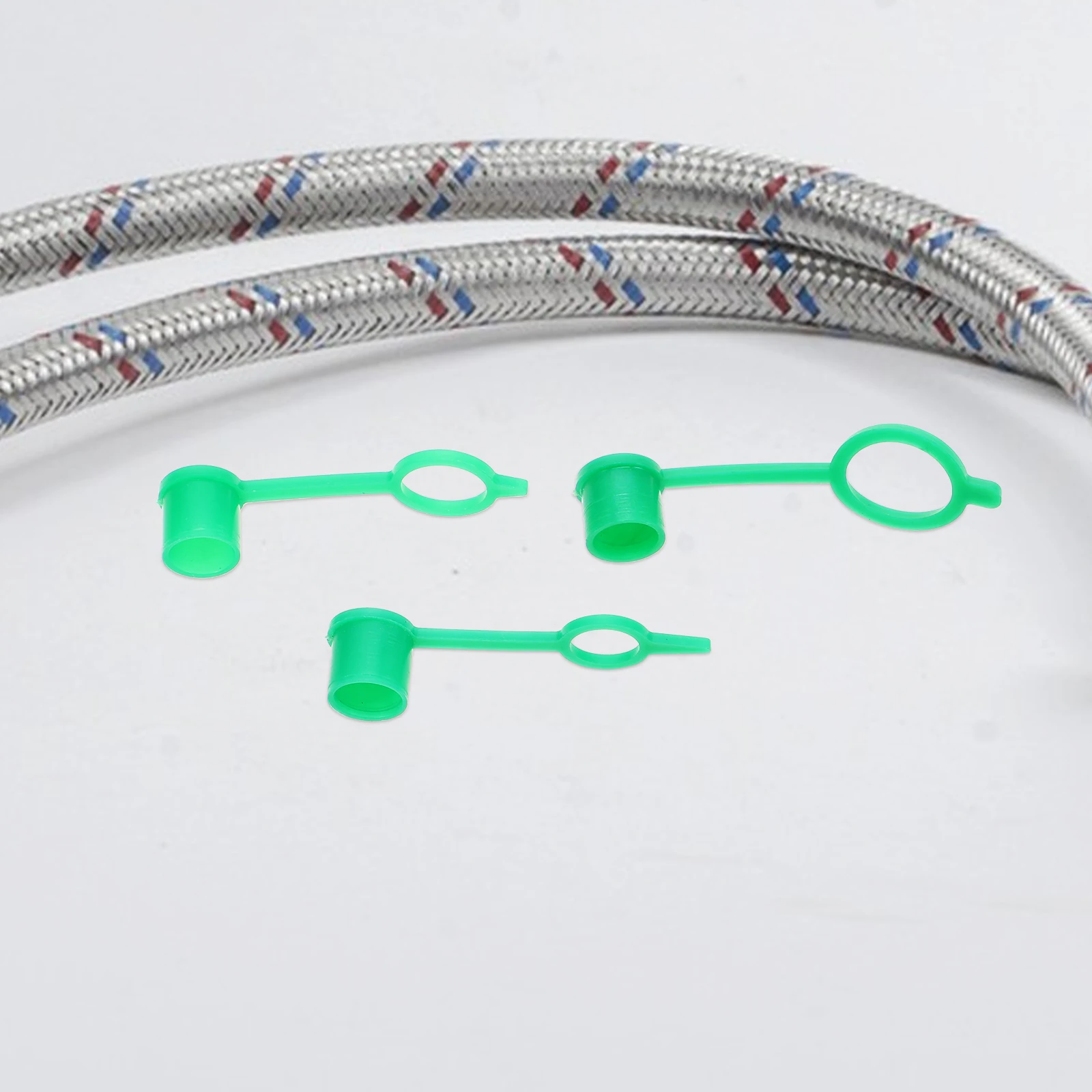 

150 pcs Green Grease Fitting Caps Plastic Oil Dust Protection Covers For Fittings Anti-Slip Assortment Kitchen Bar Tools