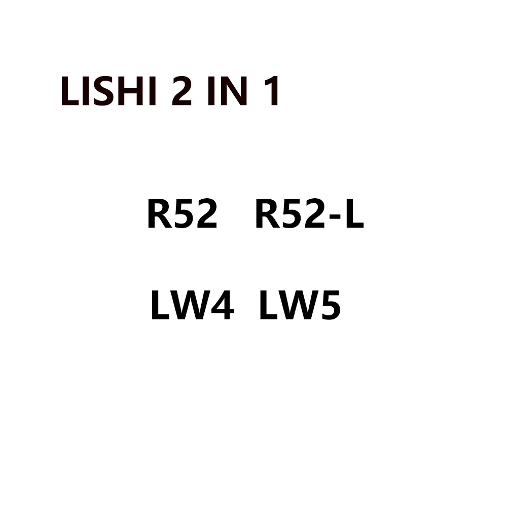 NEW LISHI 2 IN 1 Tool R52 LW4 LW5 lishi R52-L auto lock  tools 2in 1 lishi