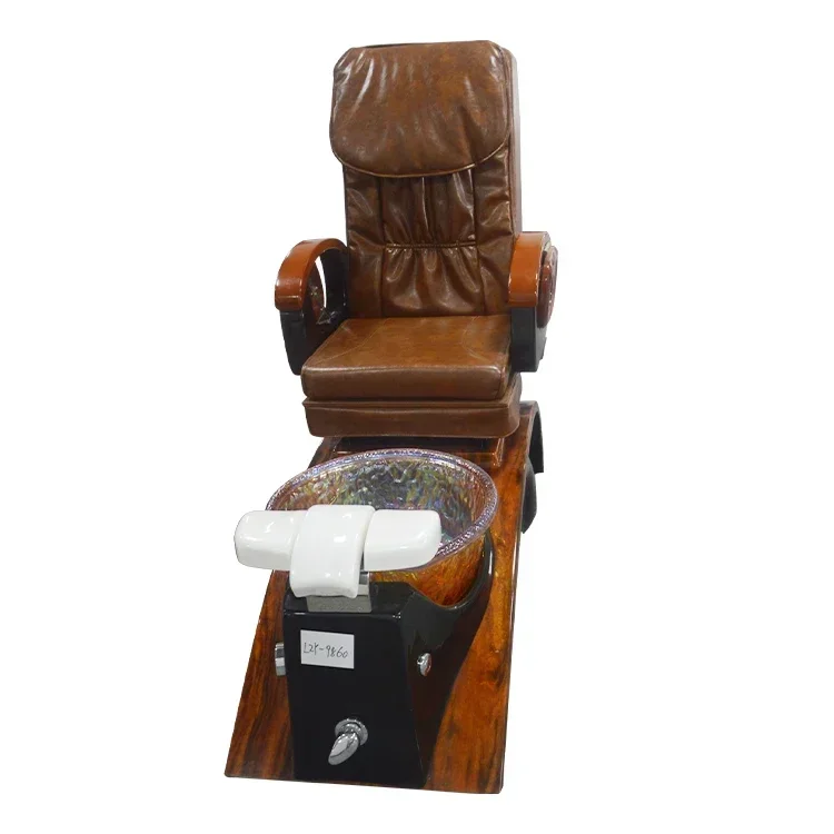 

Electric foot massage chair retro sofa can lie foot bath spa stool manicure meijie shop manicure bed massage chair Hot sales Hot