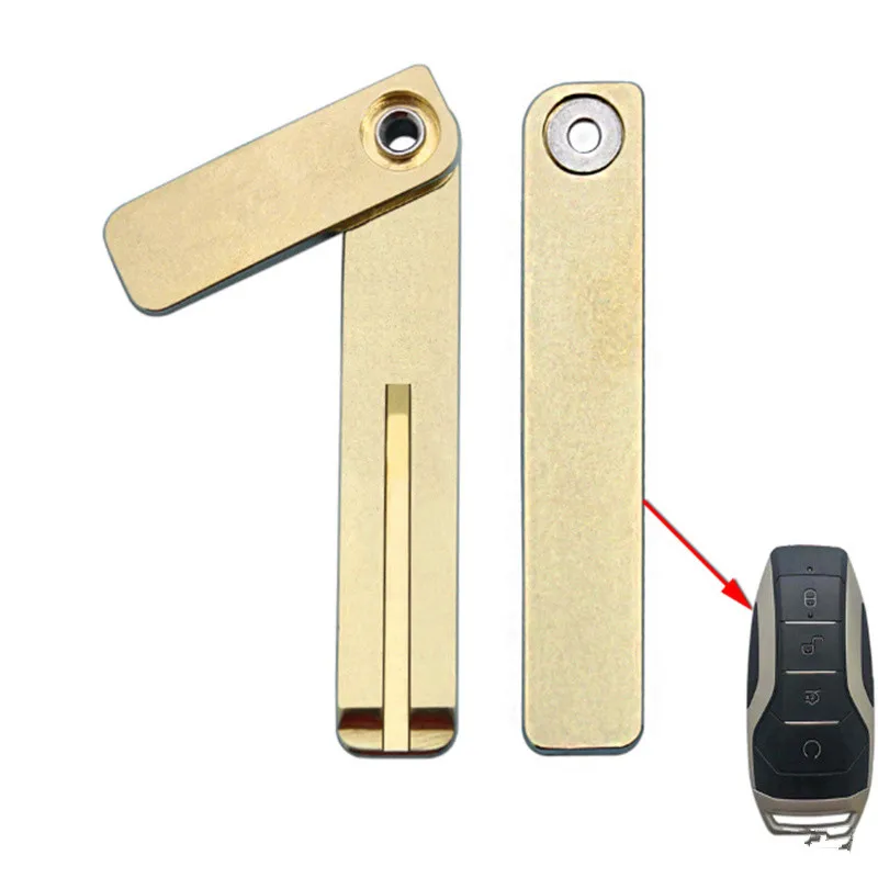 

2 шт. автомобильный аварийный смарт-вставка, замена лезвия для BYD (поbuduj свои мечты) SONG MAXS6 S7 G3 G6, смарт-карта, дистанционный ключ