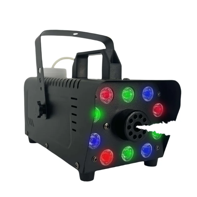 Halloween Ten Lights 500W Smoke Machine Bar Full Color Wedding KTV Party Private Room Stage Smoke Machine Dimming