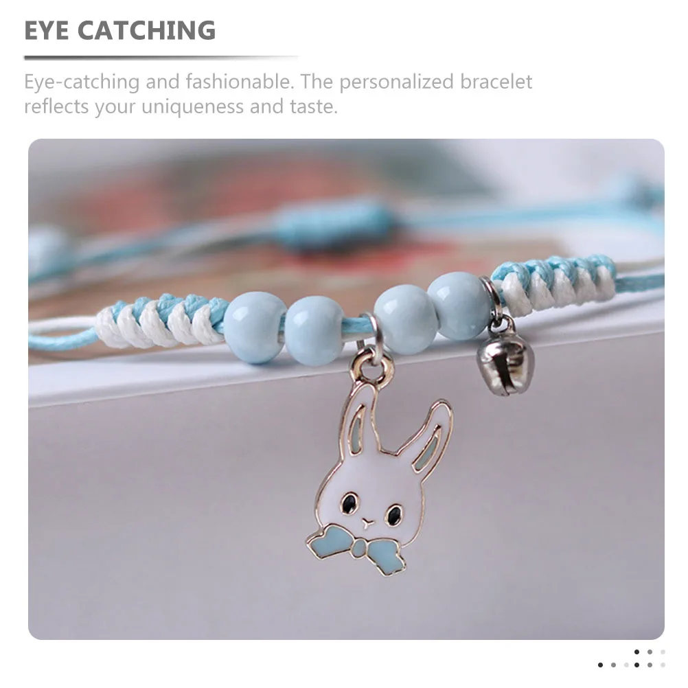 

2pcs Couple Bracelets Adjustable Braided String Wristband Personalized Handmade Chain For Men Women Daily Party Jewelry