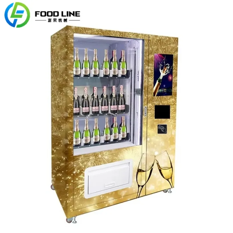 Máquina expendedora de cerveza personalizada con pago con tarjeta, dispositivo de medición para vino, alcohol y bebidas frías, para venta y servicio comercial.