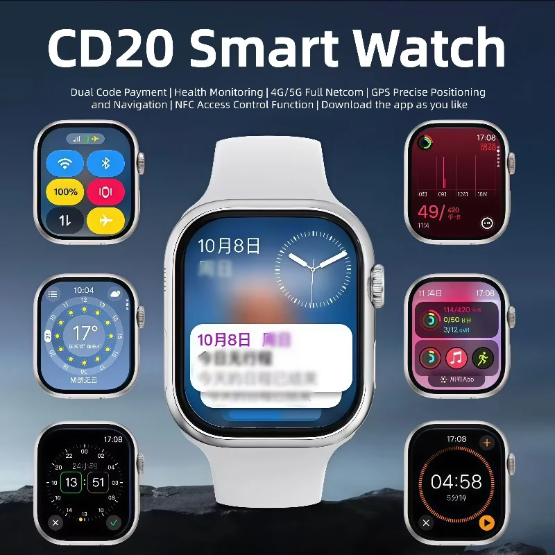 

2025 New Smartwatch Men Android Phone 2.29"HD Screen Bluetooth Call Heart Rate Monitoring Sports Waterproof Smart Watch Women