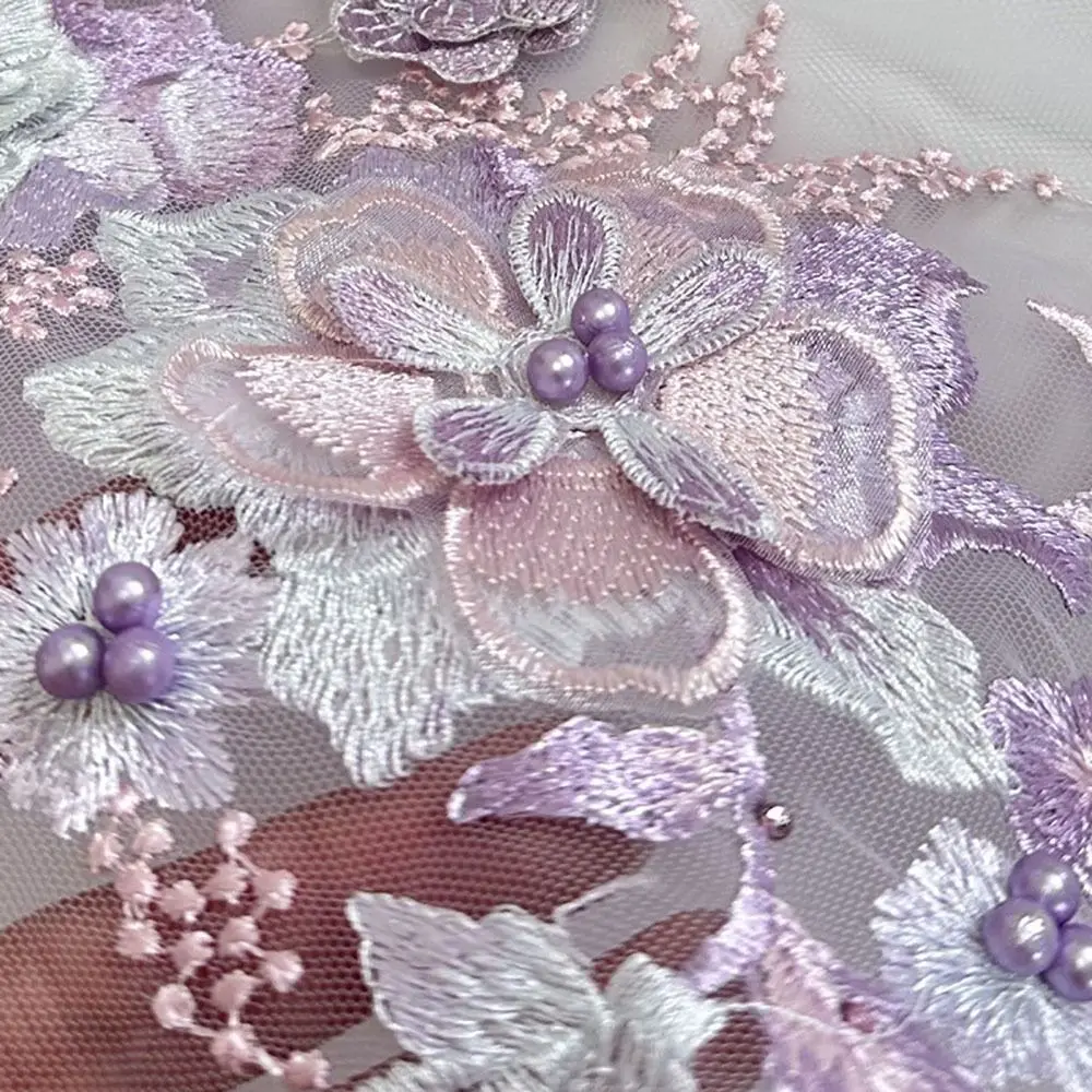 

Sequins Flower Sequin Embroidery Sequined Embroidery Patches DIY Lace Fabrics Applique Embroidered Floral Patches Dresses