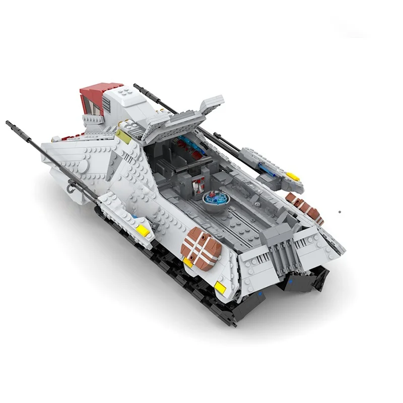 2060pcs MOC UT Unstable Terrain Artillery Star Model Building Blocks Christmas Gift Construction Toys Assemble DIY Brick Kids