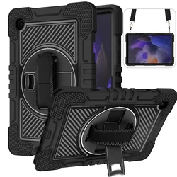 Funda con soporte y correa de hombro de mano para iPad, carcasa de 9. ª generación para Air 5 10,2 Mini 6 Pro 11 2th 3th 4th 10,9 9,7 2017