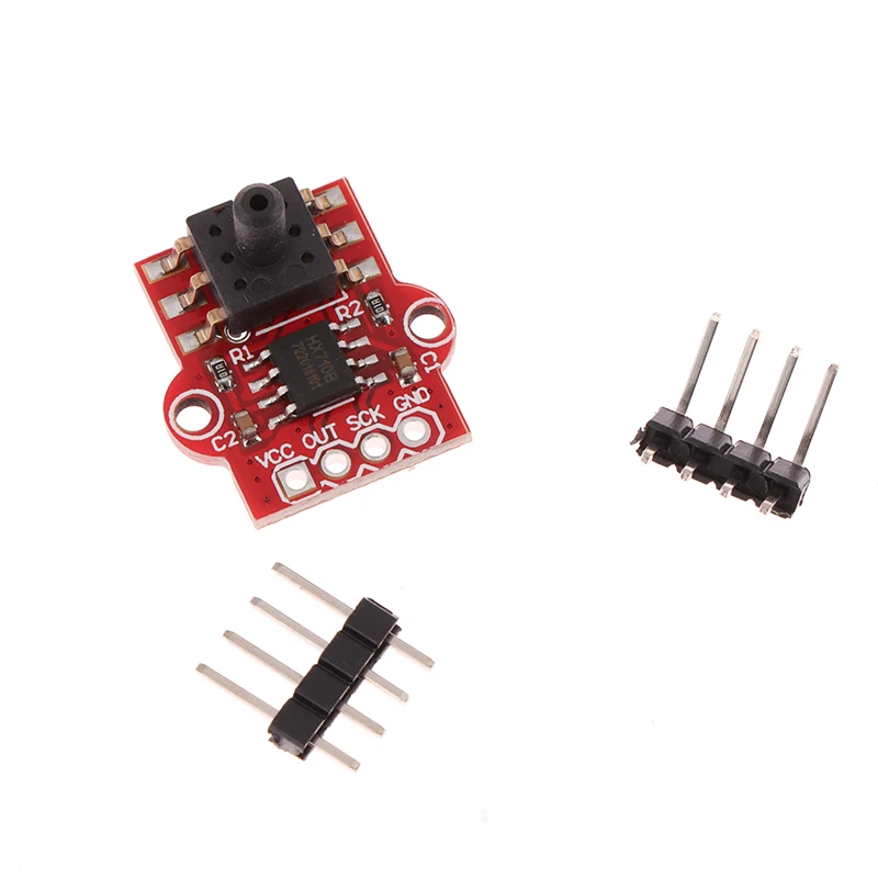 1PC DC 3.3V-5V 0-40KPa Pressure Sensor Module Connect 2.5MM Soft Tube Digital Liquid Water Level Controller Board For Arduino