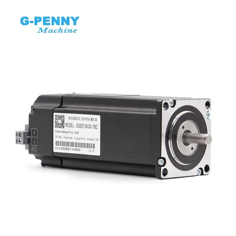 

G-Penny JMC NEMA23 3.0N.m 5A 36V 17-bit Integrated Closed Loop Stepper Motor With Encoder IESS57-36-30-17BC