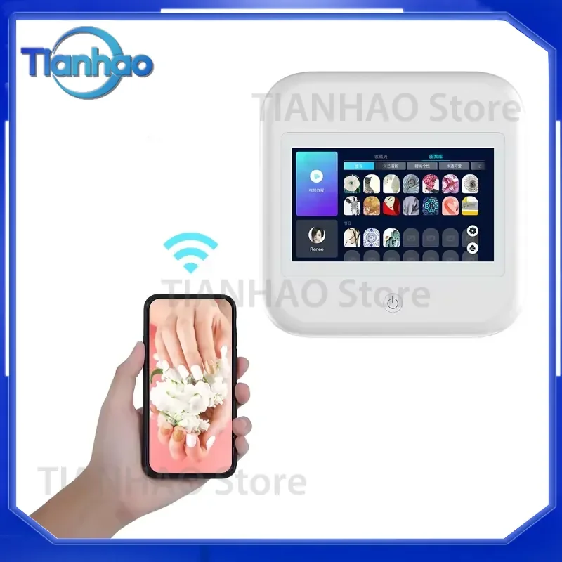 Newest 3D Ink Cartridge for Digital Nail Art Printer Machine for Salon Nail Printer Software for Digital Nail Art Printer