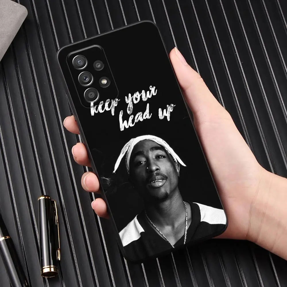 Gangsta Rapper 2pac Tupac Rap Phone Cover Galaxy A53 5G Case For Samsung A54 A52 A52S A51 A71 A73 A72 A35 A55 A32 A33 Back Cases