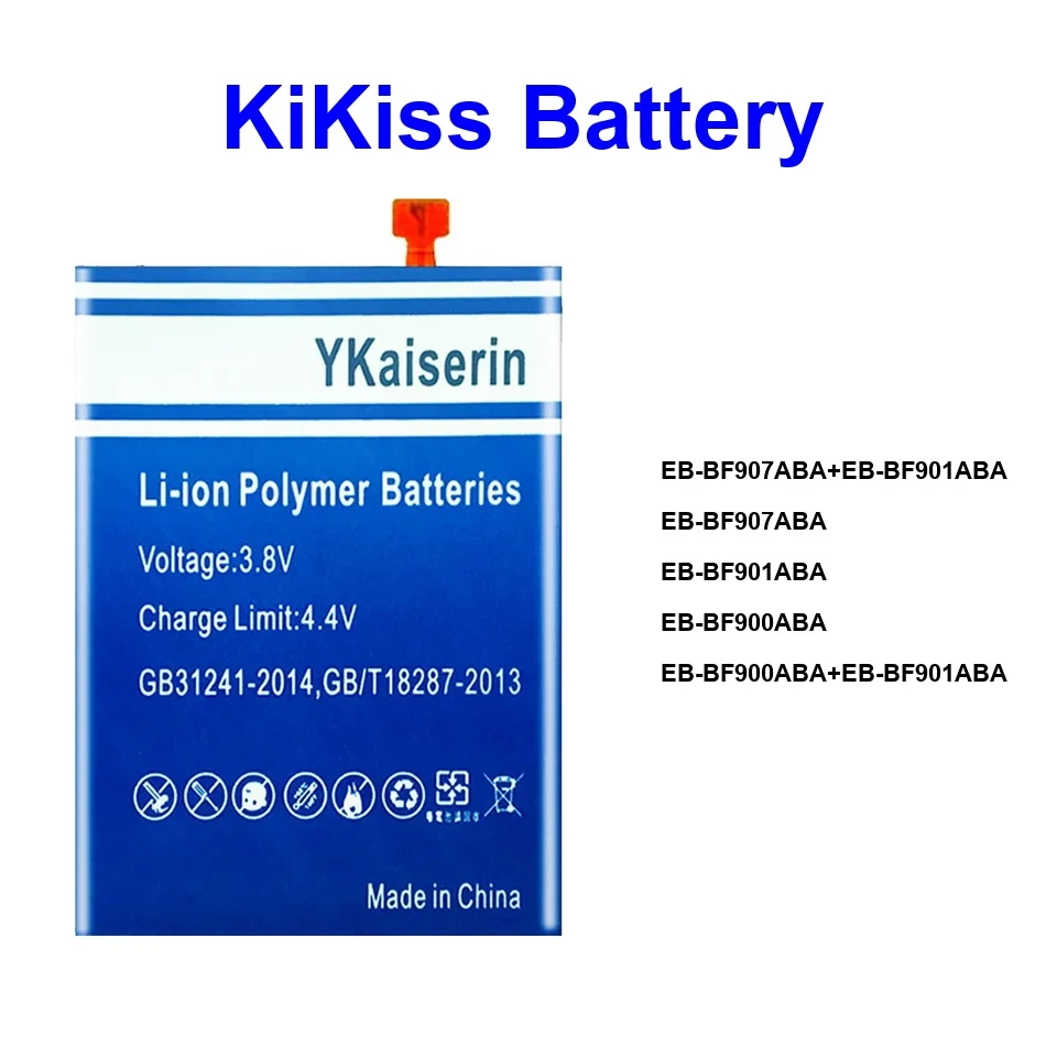 

EB-BF900ABA+EB-BF901ABA EB-BF900ABA EB-BF907ABA+EB-BF901ABA For Samsung Galaxy Z Fold 1 F9000 F901 F907n W2020 2020 5G Battery