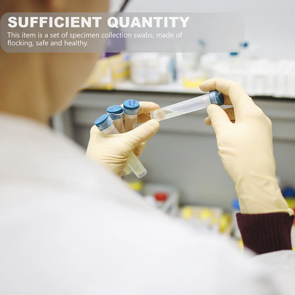 Рисунок 4 - флокированные носовые тампоны