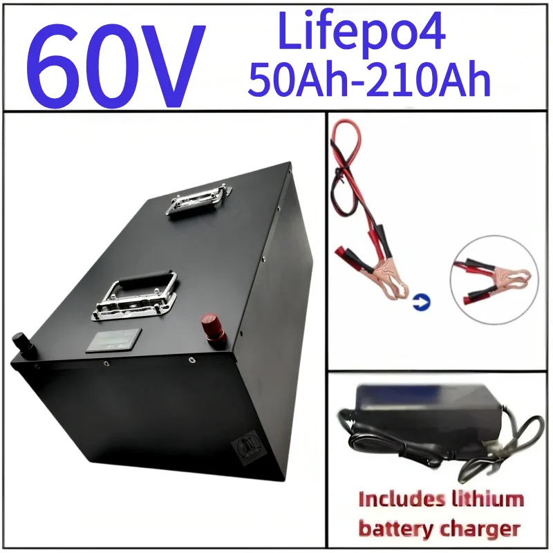 

20S 60V 50Ah 80Ah 100Ah 120Ah 150Ah 180Ah 200Ah Lifepo4 Battery for 3000W 6000W Backup Power Hybrid Solar System EV Tricycle