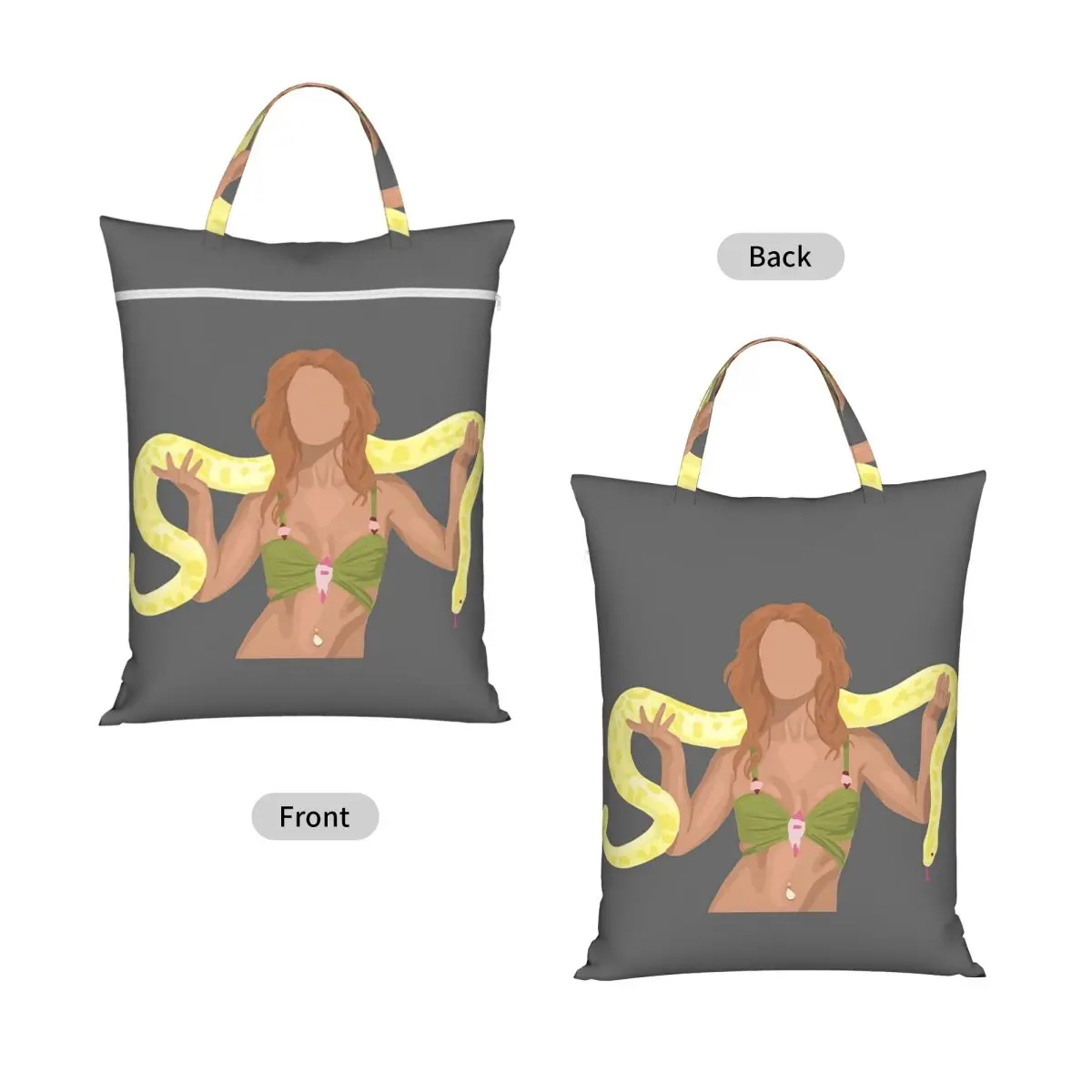 Britney Spears Travel Laundry Bag Waterproof Reusable Dirty Clothes Pouch Gym Yoga Vacation Washing Basket