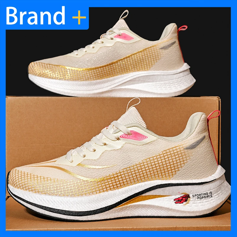

Men Sports Shoes Lightweight Breathable Comfortable Spring Outdoor Running 2026 New Fashionable Lace Up Tennis Shoes for Men