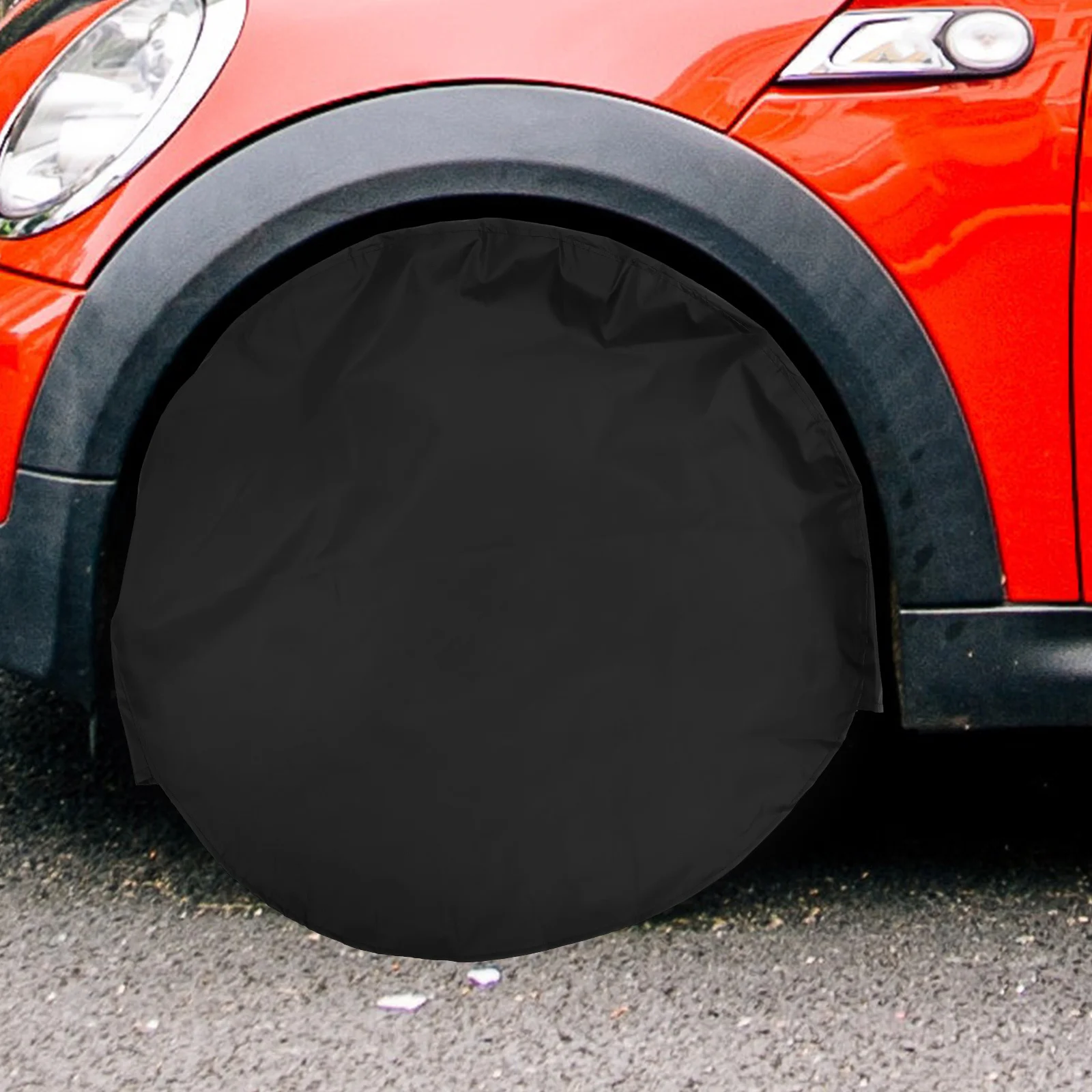 

2Pcs Tire Cover for Rv Truck Car Camper Trailer Waterproof Sun Damage Protection 32inch Durable Canvas Tire Cover