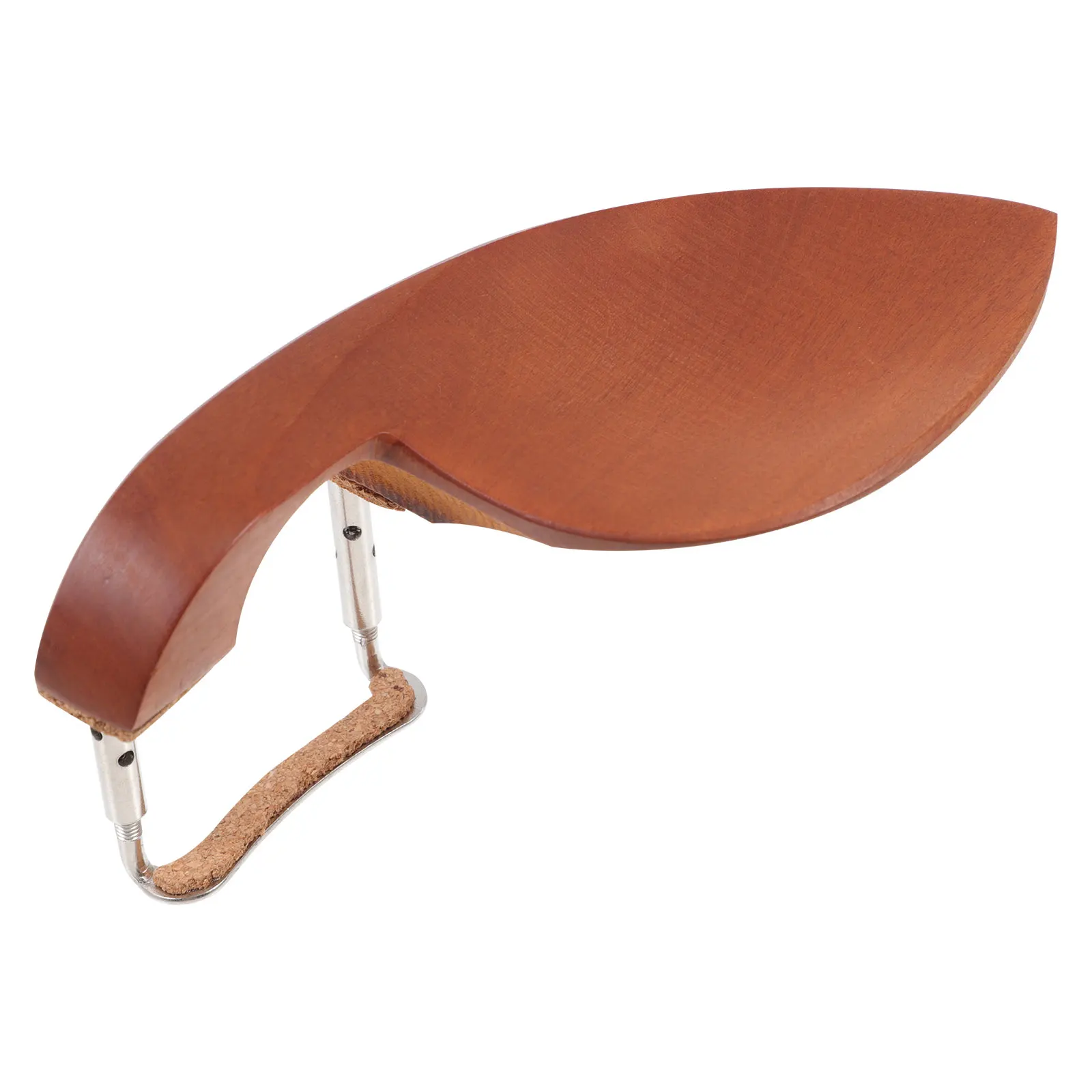 Violin Playing Supplies Portable Bracket Chin Holder Wooden Rest Chinrest Metal Violin 3/4-4/4 Jujube Wood Chin Rest Accessories